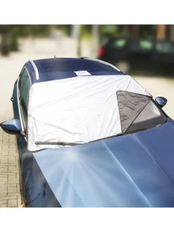 Maximex Technikzubehör<Auto-Scheibenabdeckung in Schwarz/ Silber - (L)96 x (B)156 cm