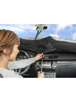 Maximex Technikzubehör<Auto-Sonnenschutz in Silber - (L)73 x (B)138 cm