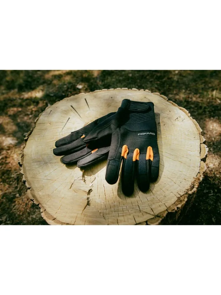 Fiskars Gartendekoration<Axt- und Werkzeug-Handschuh in Schwarz