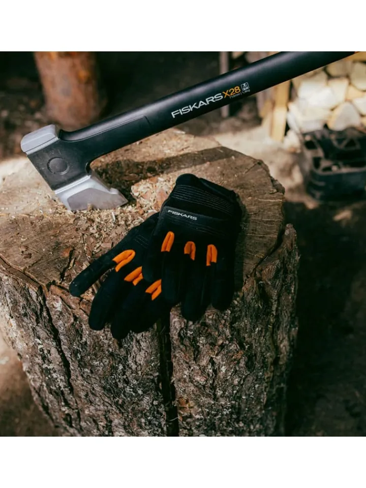 Fiskars Gartendekoration<Axt- und Werkzeug-Handschuh in Schwarz