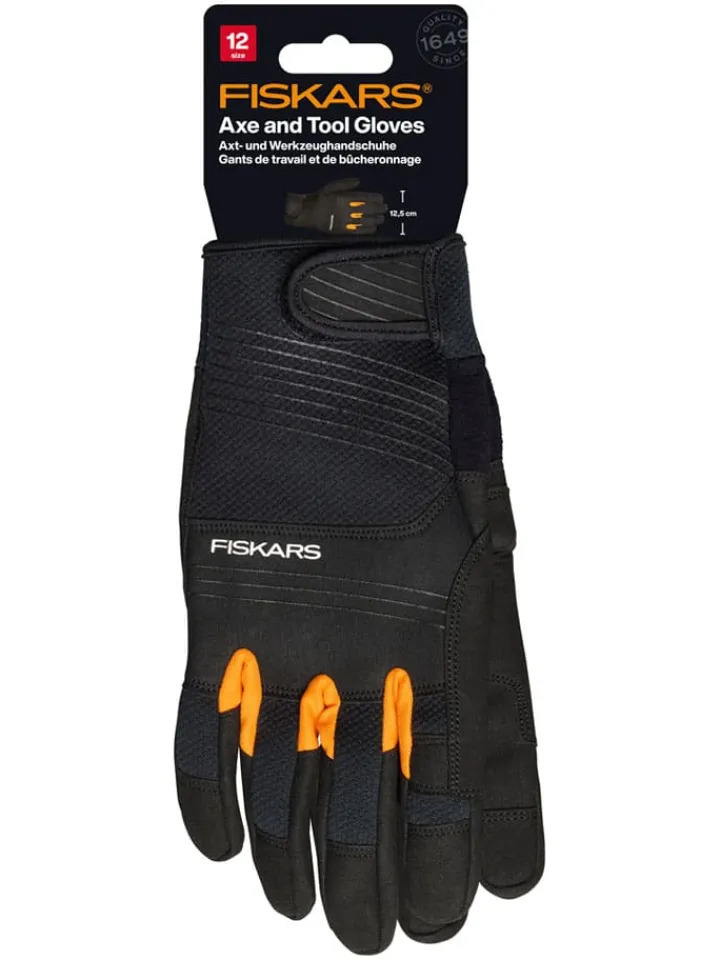 Fiskars Gartendekoration<Axt- und Werkzeug-Handschuh in Schwarz