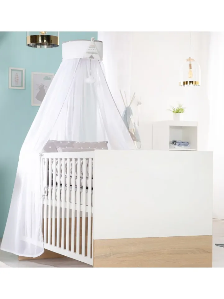 roba Möbel-Sets<Babymöbel Set Gabriella 2-tlg. Bicolor mit Bett & Wickelkommode