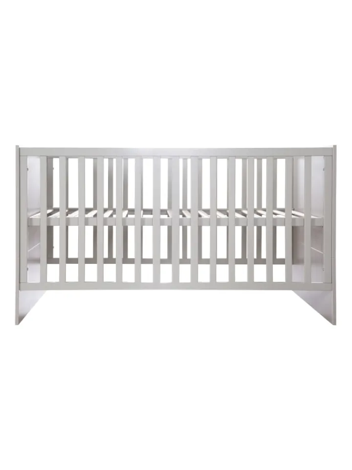 roba Möbel-Sets<Babyzimmer Set Lea 2-tlg. Holz Beige/Grau mit Bett & Kommode