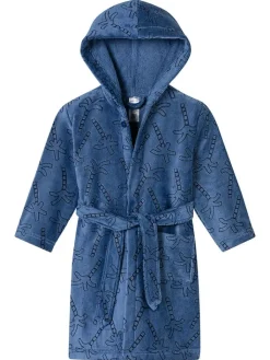 Schiesser Badtextilien<Bademantel in Blau