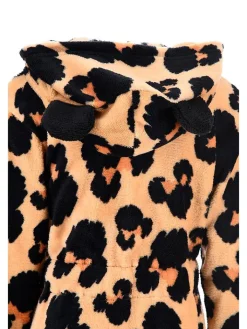 Disney Minnie Mouse Badtextilien<Bademantel "Minnie" in Beige/ Schwarz