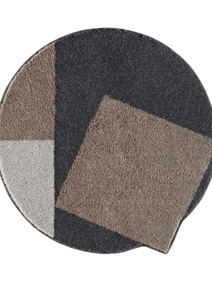 heine home Badtextilien|Badtextilien<Badematte in Braun/ Grau/ Schwarz