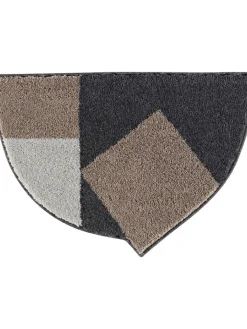 heine home Badtextilien|Badtextilien<Badematte in Braun/ Grau/ Schwarz