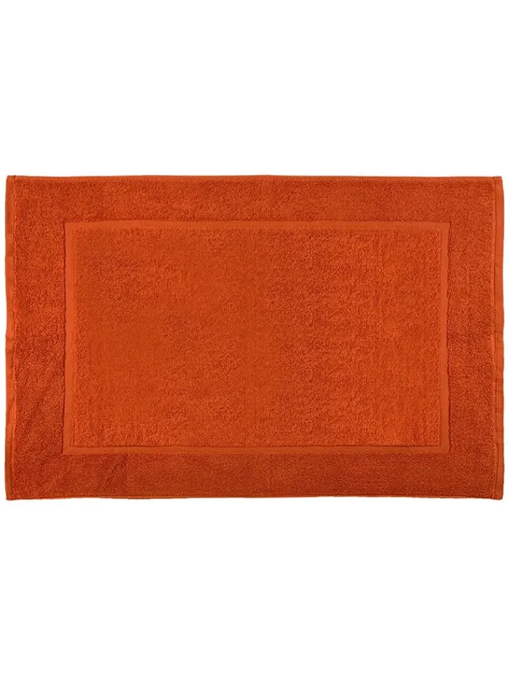 Soft by Perle de Coton Badtextilien|Badtextilien<Badematte in Rot - (L)50 x (B)80 cm