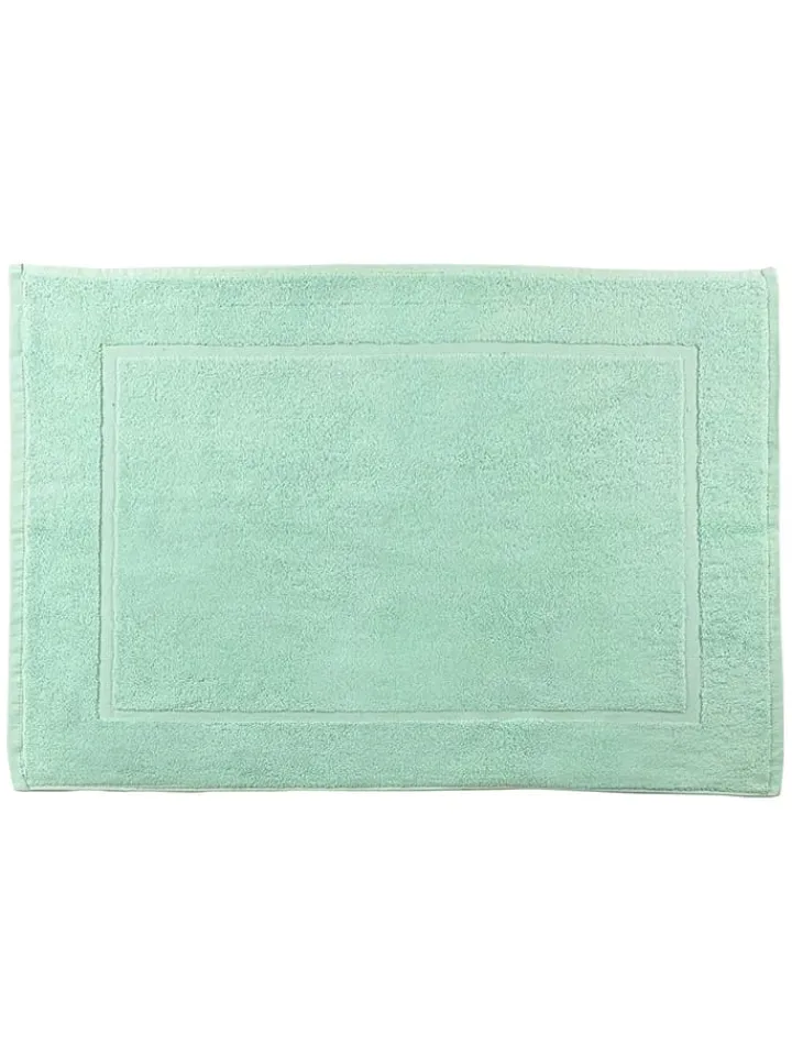 Soft by Perle de Coton Badtextilien<Badematte in Türkis - (L)50 x (B)80 cm