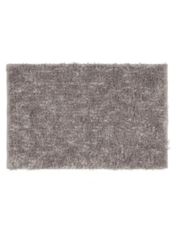 Wenko Badtextilien<Badematte ''Lanas'' in Grau - (L)90 x (B)60 cm