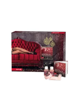 ROTH Adventskalender<Bade-Wellness Adventskalender - Heiße Stunden - mit Buch in Bunt