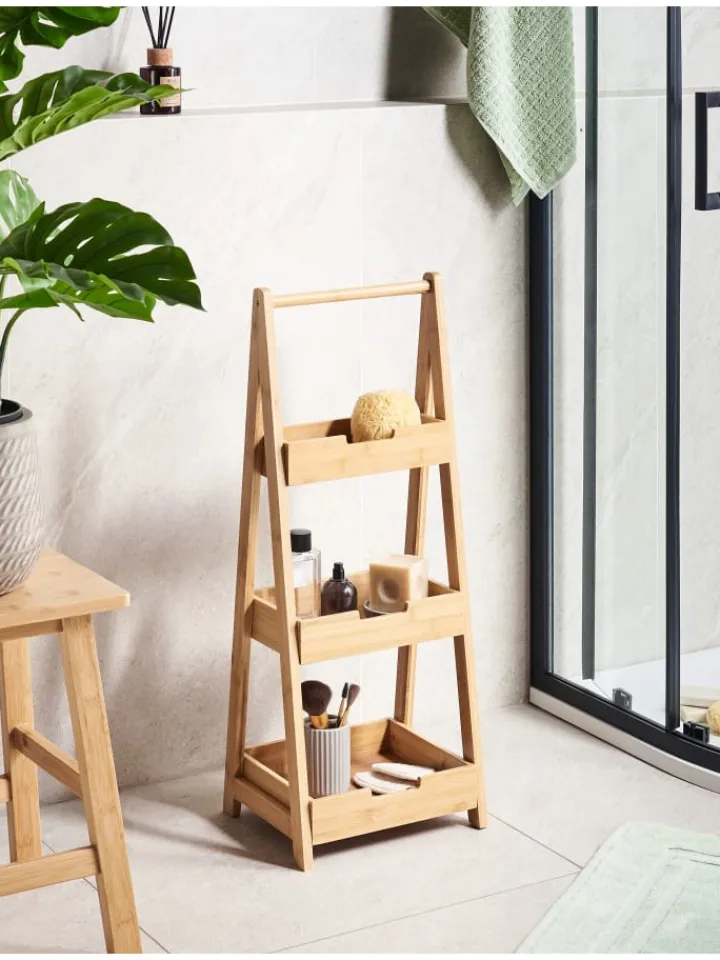 Beliani Badmöbel<Badezimmerregal - (W) 30 x (H) 78 x (L) 25 cm