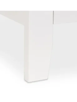 relaxdays Badmöbel<Badezimmerschrank in Weiß - (B)50 x (H)92 x (T)25,5 cm