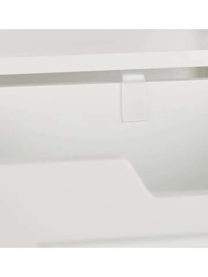relaxdays Badmöbel<Badezimmerschrank in Weiß - (B)30 x (H)144 x (T)30 cm