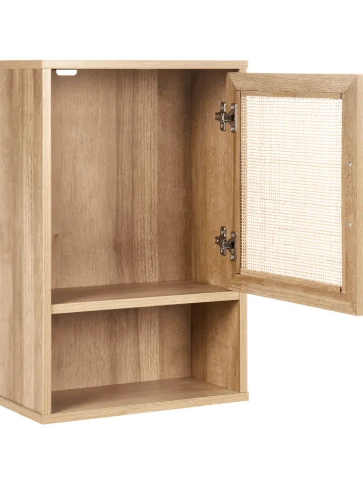 Beliani Badezimmermöbel<Badezimmerschrank ROSELL in /Braun - (W) 40 x (H) 60 x (L) 19 cm