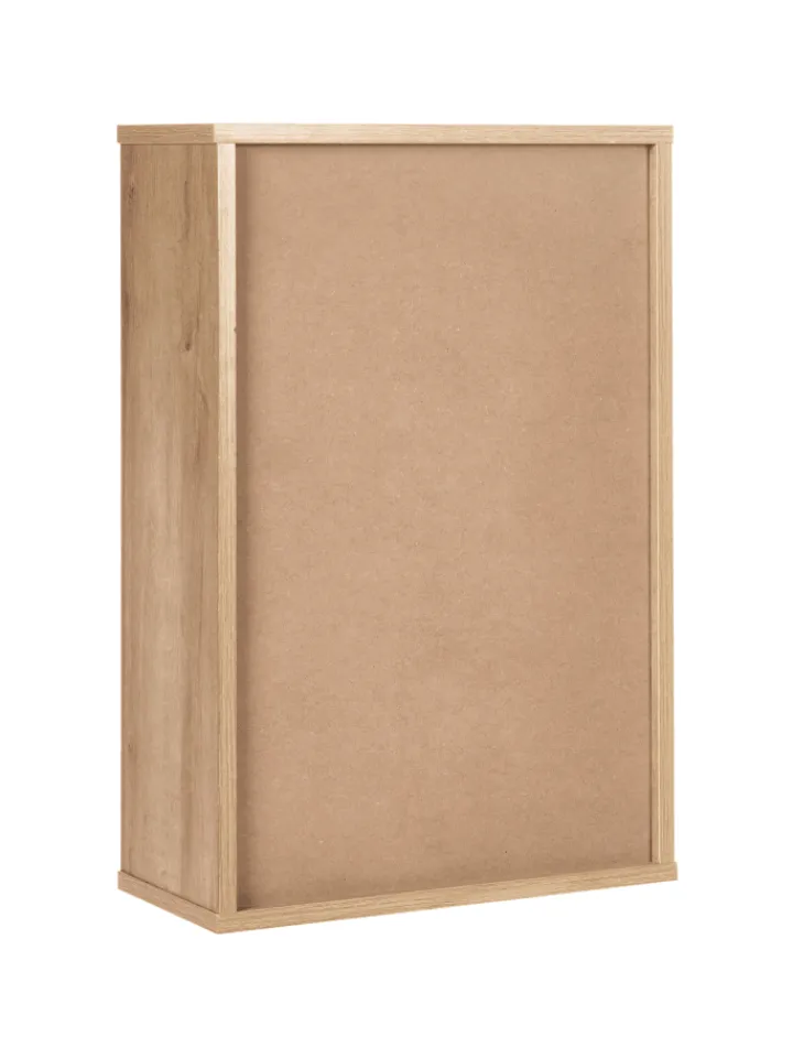 Beliani Badezimmermöbel<Badezimmerschrank ROSELL in /Braun - (W) 40 x (H) 60 x (L) 19 cm