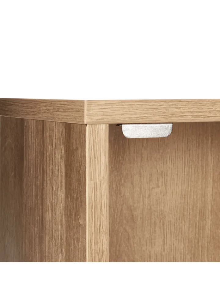 Beliani Badezimmermöbel<Badezimmerschrank ROSELL in /Braun - (W) 40 x (H) 60 x (L) 19 cm