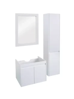 MCW Badezimmermöbel<Badezimmerset L86, Weiß