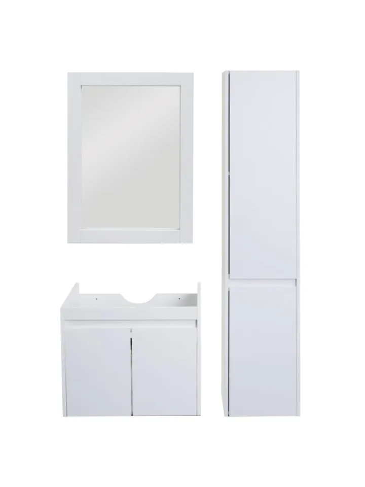 MCW Badezimmermöbel<Badezimmerset L86, Weiß