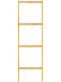 Schütte Badmöbel|Badezimmermöbel<Badezimmer-Standregal in Hellbraun - (B)33 x (H)110 x (T)33 cm