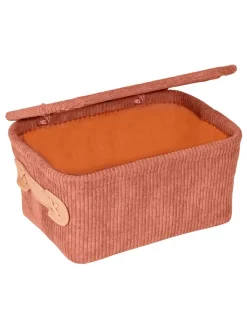 Wenko Kisten & Körbe<Badkorb "Anela" in Orange - (B)19 x (T)14 cm