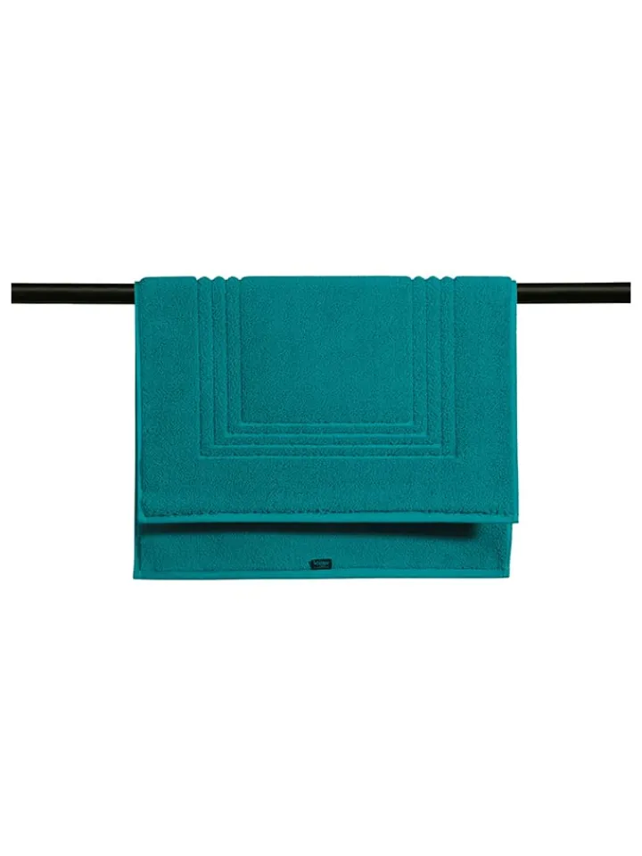 Vossen Badtextilien|Badtextilien<Badvorleger "De Luxe" in Petrol