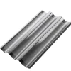 GAUMENKICK Grillen<Baguetteblech aus Edelstahl in silber - 38cm