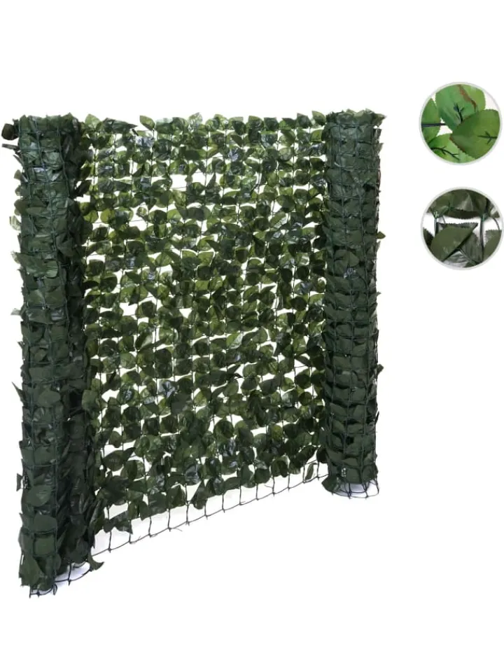 MCW Gartenmöbel<Balkonsichtschutz, 300x150cm dunkel