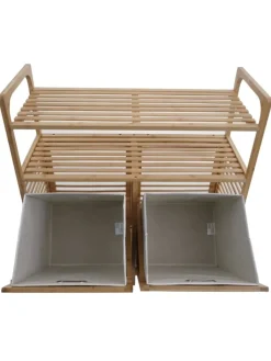MCW Badezimmermöbel<Bambus Badezimmerschrank N83