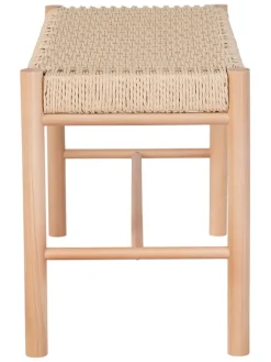 House Nordic Sitzmöbel<Bank "Abano" in Beige - (B)80 x (H)45 x (T)35 cm