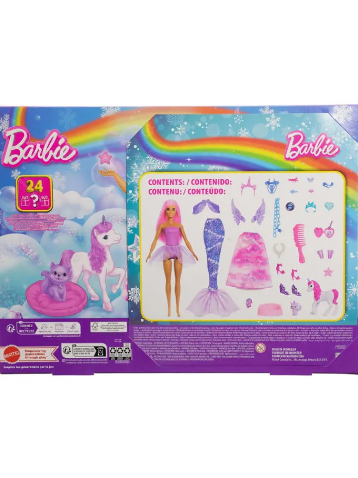 Barbie Adventskalender<Adventskalender Winter Fairytale in Mehrfarbig ab 3 Jahre
