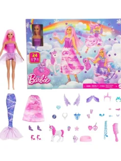 Barbie Adventskalender<Adventskalender Winter Fairytale in Mehrfarbig ab 3 Jahre