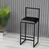 Evila Sitzmöbel<Barhocker "Nordic" in Schwarz - (B)35 x (H)80 x (T)25 cm