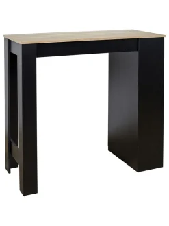 Rétro Chic Tische<Bartisch "Cheers" in Schwarz - (B)115 x (H)103 x (T)50 cm
