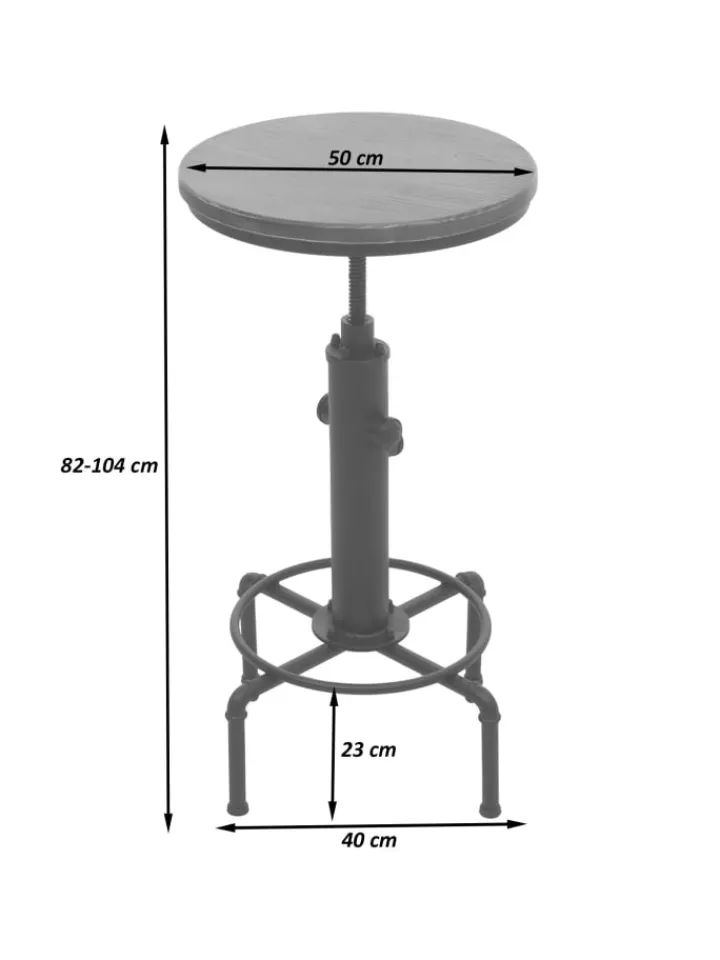 MCW Möbel-Sets<Bartisch N23, Braun