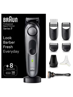 Braun Technik|Pflege & Gesundheit<Barttrimmer "Series 7 - BT7420" in Silber