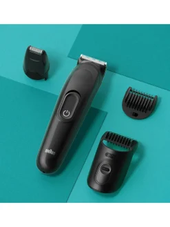 Braun Technik|Pflege & Gesundheit<Barttrimmer "Series 3 - SK3400 Styling Kit" in Schwarz