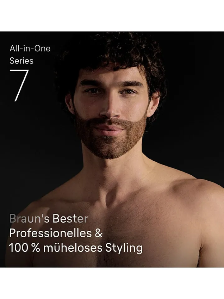 Braun Technik|Pflege & Gesundheit<Barttrimmer ''Series 7 All-In-One'' in Dunkelblau