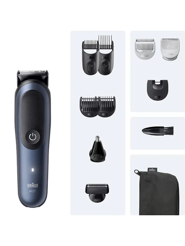 Braun Technik|Pflege & Gesundheit<Barttrimmer ''Series 7 All-In-One'' in Dunkelblau