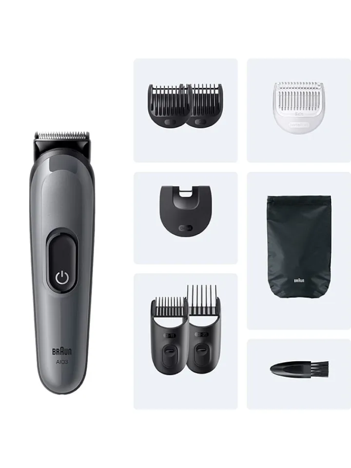 Braun Technik|Pflege & Gesundheit<Barttrimmer ''Series 3 All-In-One'' in Schwarz