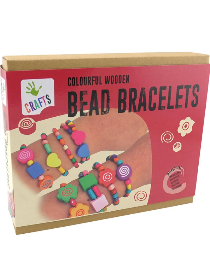 Andreu Toys Kreativbedarf & Do-It-Yourself<Bastelset "Holzperlen-Armbänder" - ab 6 Jahren