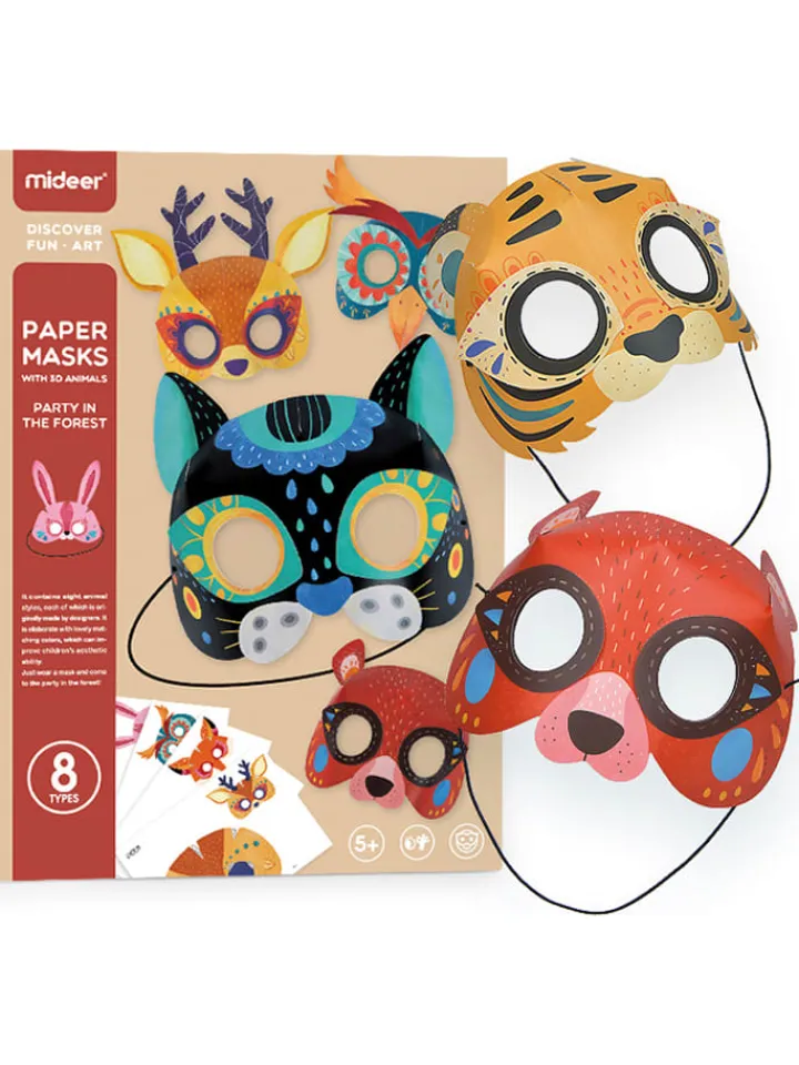 Edukalu Kreativbedarf & Do-It-Yourself<Bastelset "Tiermasken" - ab 5 Jahren