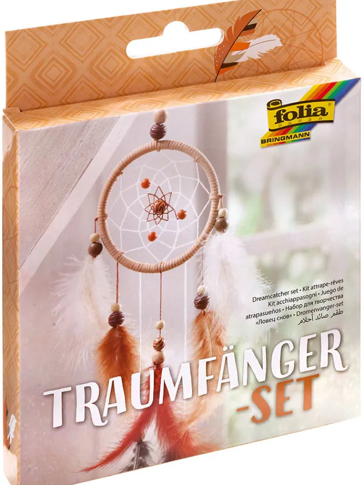folia PAPER Kreativbedarf & Do-It-Yourself<Bastelset "Traumfänger" in Braun