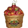 Kersten Weihnachtsschmuck<Baumschmuck "Apple Crate" in Gold/ Rot - (H)9,5 cm