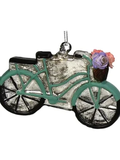 Kersten Weihnachtsschmuck<Baumschmuck "Bicycle with Flowers" in Bunt - (H)10,5 cm