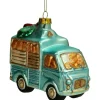 Kersten Weihnachtsschmuck<Baumschmuck "Bread Delivery Van" in Türkis - (H)12 cm