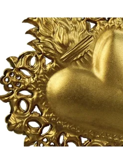Kersten Weihnachtsschmuck<Baumschmuck "Burning Heart" in Gold - (H)13 cm