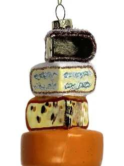 Kersten Weihnachtsschmuck<Baumschmuck "Cheese" in Bunt - (H)11,5 cm