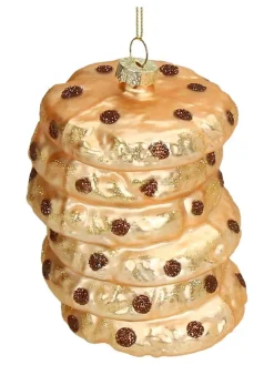 Kersten Weihnachtsschmuck<Baumschmuck "Cookie Stack" in Gold - (H)9,5 cm