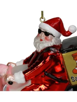 Kersten Weihnachtsschmuck<Baumschmuck "Delivery Santaroo" in Bunt - (H)11 cm